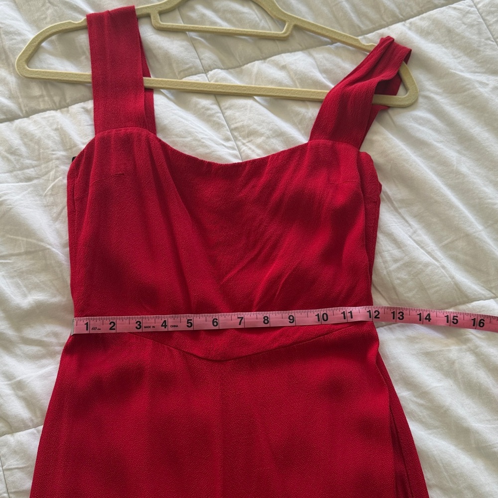 Reformation Red Cocktail Dress - Picture 5 of 6